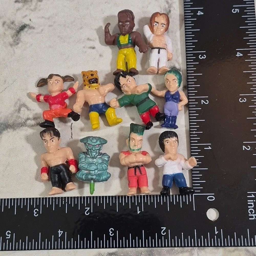 Rare Namco Tekken 3 Forest Law Xiaoyu King Yoshimitsu Phoenix Heihachi Figures‎
